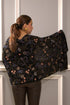 Tender Bloom | Embroidered Pure Cashmere Stole