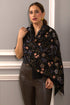 Tender Bloom | Embroidered Pure Cashmere Stole