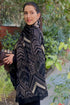 Aztec Gold | Embroidered Pure Cashmere Stole