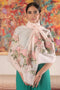 Japanese Rose | Embroidered Wool Silk Stole