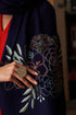 Floral Bouquet | Embroidered Fine Merino Wool Stole