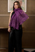 A Rose Filigree | Embroidered Wool Silk Stole