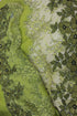 Floral Inset | Embroidered Fine Merino Wool Stole