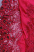 Floral Inset | Embroidered Fine Merino Wool Stole