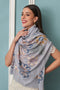 Floral Bliss | Embroidered Fine Merino Stole