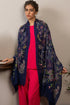 A Floral Dream | Embroidered Pure Cashmere Stole