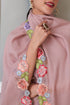 Floral Sprinkle | Embroidered Wool Silk Stole
