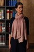 Magnolia Bloom | Embroidered Wool Silk Stole
