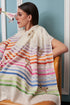 Flamingo Style Fine Wool Silk Stripe