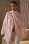 Paisley Crest | Embroidered Wool Silk Stole