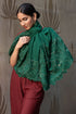 A Rose Dream | Embroidered Wool Silk Stole