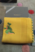 Baby Dino On The Run | Personalized Baby Blanket
