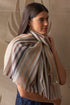 Flyaway Sparkle | Embroidered Wool Silk Stole