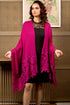 Peony Dream | Embroidered Wool Silk Stole