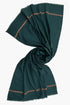 The Statement | Embroidered Fine Wool Silk Stole