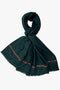 The Statement | Embroidered Fine Wool Silk Stole