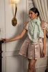 Poppy Whisper | Embroidered Wool Silk Stole
