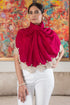 Mauli Petals | Embroidered Wool Silk Stole
