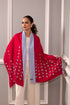 Reversible Twist | Embroidered Wool Silk Stole