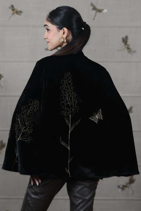 Mauli Velvet Lupine Flower Cape