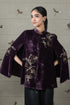 Mauli Velvet Lilly Vine Cape