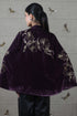 Mauli Velvet Lilly Vine Cape