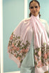Birds of a Feather | Embroidered Wool Silk Stole