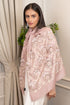 Floral Crest | Embroidered Wool Silk Stole