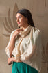 Flower Shower | Embroidered Wool Silk Stole