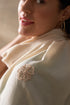 Flower Shower | Embroidered Wool Silk Stole
