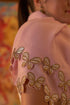 Shimmer Wings | Embroidered Wool Silk Stole