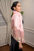English Daisy | Embroidered Wool Silk Stole
