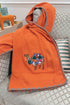 The Camel Caravan | Embroidered Cotton Knit Blanket