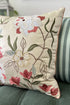 Bougainville Whisper | Embroidered Cushion Cover
