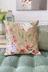 Bougainville Whisper | Embroidered Cushion Cover