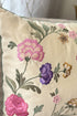 The Carnation Canvas | Embroidered Cushion Cover