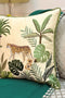The Cheetah’s Regal Prowl | Embroidered Cushion Cover