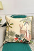 The Antlere's Oasis Gala | Embroidered Cushion Cover