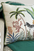 The Zebra’s Promenade | Embroidered Cushion Cover
