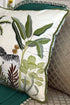 The Zebra’s Promenade | Embroidered Cushion Cover