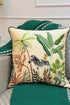 The Zebra’s Promenade | Embroidered Cushion Cover