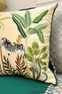 The Zebra’s Promenade | Embroidered Cushion Cover