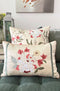 Bougainvillea Accent | Embroidered Cushion Cover