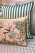 The Savannah Parakeet | Embroidered Cushion Cover