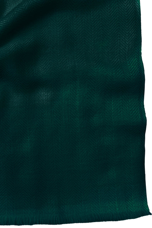 Herringbone Merino Personalized Scarf