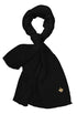 The Crown Herringbone Merino Personalized Scarf