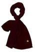 The Crown Herringbone Merino Personalized Scarf
