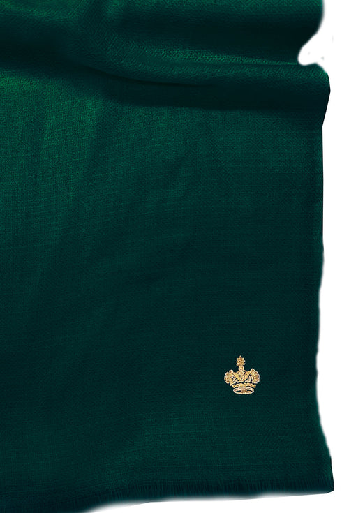 The Crown Diamond Weave Pure Cashmere Shawl