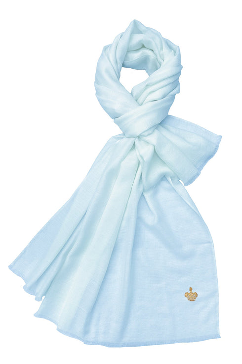 The Crown | Diamond Weave Fine Merino Personalized Shawl
