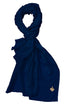 The Crown | Diamond Weave Wool Silk Personalized Stole